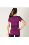 CAMISETA PUMA ESSENTIAL TEE FEMININA - Roxo CAMISETA PUMA ESSENTIAL TEE FEMININA - Roxo