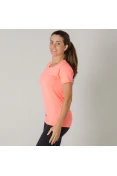 CAMISETA PUMA ESSENTIAL TEE FEMININA - Salmao CAMISETA PUMA ESSENTIAL TEE FEMININA - Salmao