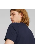 CAMISETA PUMA ESSENTIALS+ 2 COLOUR LOGO MASCULINA - Marinho