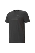 CAMISETA PUMA ESSENTIALS HEATHER MASCULINA - Chumbo CAMISETA PUMA ESSENTIALS HEATHER MASCULINA - Chumbo