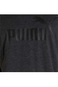 CAMISETA PUMA ESSENTIALS HEATHER MASCULINA - Chumbo CAMISETA PUMA ESSENTIALS HEATHER MASCULINA - Chumbo
