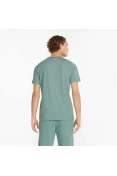 CAMISETA PUMA ESSENTIALS HEATHER MASCULINA - Verde CAMISETA PUMA ESSENTIALS HEATHER MASCULINA - Verde