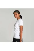 CAMISETA PUMA ESSENTIALS LOGO FEMININA INFANTIL - Branco