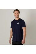 CAMISETA PUMA ESSENTIALS MASCULINA - Marinho CAMISETA PUMA ESSENTIALS MASCULINA - Marinho