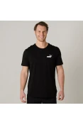 CAMISETA PUMA ESSENTIALS MASCULINA - Preto CAMISETA PUMA ESSENTIALS MASCULINA - Preto
