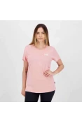 CAMISETA PUMA ESSENTIALS SMALL LOGO FEMININA - Rosa CAMISETA PUMA ESSENTIALS SMALL LOGO FEMININA - Rosa