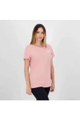 CAMISETA PUMA ESSENTIALS SMALL LOGO FEMININA - Rosa CAMISETA PUMA ESSENTIALS SMALL LOGO FEMININA - Rosa