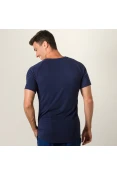 CAMISETA PUMA EVOSTRIPE MOVE MASCULINA - Marinho CAMISETA PUMA EVOSTRIPE MOVE MASCULINA - Marinho
