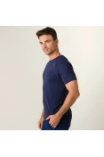 CAMISETA PUMA EVOSTRIPE MOVE MASCULINA - Marinho CAMISETA PUMA EVOSTRIPE MOVE MASCULINA - Marinho