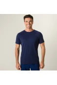 CAMISETA PUMA EVOSTRIPE MOVE MASCULINA - Marinho CAMISETA PUMA EVOSTRIPE MOVE MASCULINA - Marinho