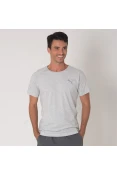CAMISETA PUMA EVOSTRIPE SPACEKNIT TEE MASCULINA - Cinza CAMISETA PUMA EVOSTRIPE SPACEKNIT TEE MASCULINA - Cinza
