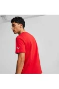 CAMISETA PUMA FERRARI RACE BIG SHIELD TEE MASCULINA - Vermelho