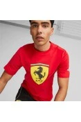 CAMISETA PUMA FERRARI RACE BIG SHIELD TEE MASCULINA - Vermelho