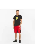 CAMISETA PUMA FERRARI RACE C BIG S TEE MASCULINA - Preto