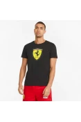 CAMISETA PUMA FERRARI RACE C BIG S TEE MASCULINA - Preto