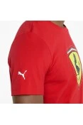 CAMISETA PUMA FERRARI RACE C BIG S TEE MASCULINA - Vermelho