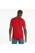 CAMISETA PUMA FERRARI RACE C BIG S TEE MASCULINA - Vermelho
