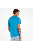 CAMISETA PUMA GRAPHIC TEE MASCULINA - Azul CAMISETA PUMA GRAPHIC TEE MASCULINA - Azul