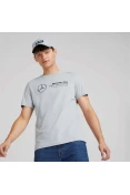 CAMISETA PUMA MERCEDES ESS LOGO TEE MASCULINA - Cinza