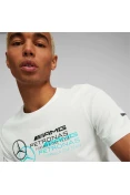CAMISETA PUMA MERCEDES MAPF1 LOGO TEE MASCULINA - Branco