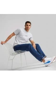 CAMISETA PUMA MERCEDES MAPF1 LOGO TEE MASCULINA - Cinza CAMISETA PUMA MERCEDES MAPF1 LOGO TEE MASCULINA - Cinza