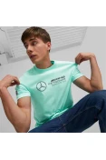CAMISETA PUMA MERCEDES MAPF1 LOGO TEE MASCULINA - Verde