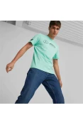 CAMISETA PUMA MERCEDES MAPF1 LOGO TEE MASCULINA - Verde