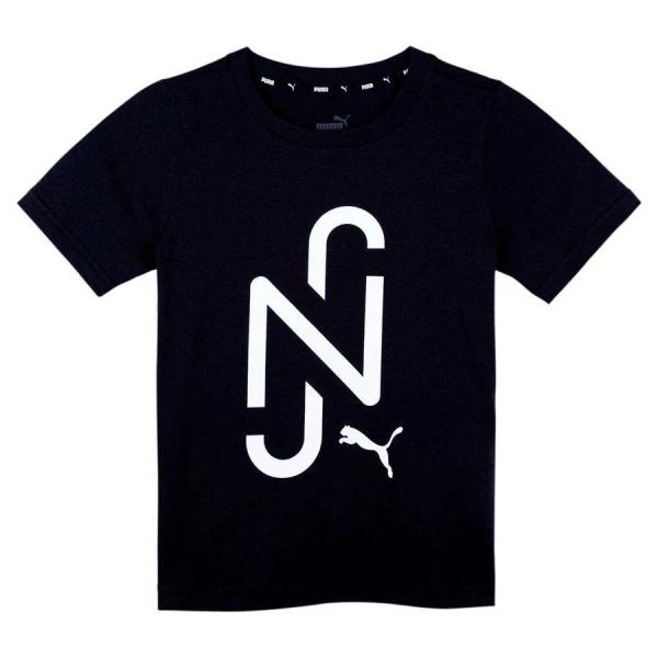 CAMISETA PUMA NEYMAR JR CASUALS TEE INFANTIL - Preto