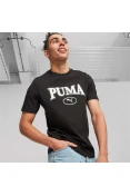 CAMISETA PUMA PUMA SQUAD TEE MASCULINA - Preto CAMISETA PUMA PUMA SQUAD TEE MASCULINA - Preto