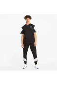 CAMISETA PUMA REBEL ADVANCED TEE MASCULINO - Preto/branco CAMISETA PUMA REBEL ADVANCED TEE MASCULINO - Preto/branco
