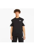 CAMISETA PUMA REBEL ADVANCED TEE MASCULINO - Preto/branco CAMISETA PUMA REBEL ADVANCED TEE MASCULINO - Preto/branco