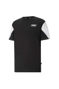 CAMISETA PUMA REBEL ADVANCED TEE MASCULINO - Preto/branco CAMISETA PUMA REBEL ADVANCED TEE MASCULINO - Preto/branco