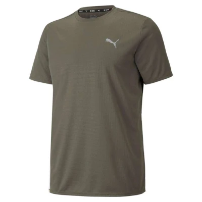 CAMISETA PUMA RUN FAVORITE SS TEE MASCULINA - Verde CAMISETA PUMA RUN FAVORITE SS TEE MASCULINA - Verde