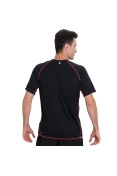 CAMISETA PUMA RUNNING S/S TEE MASCULINA - Preto/vermelho CAMISETA PUMA RUNNING S/S TEE MASCULINA - Preto/vermelho