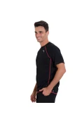 CAMISETA PUMA RUNNING S/S TEE MASCULINA - Preto/vermelho CAMISETA PUMA RUNNING S/S TEE MASCULINA - Preto/vermelho