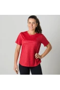 CAMISETA PUMA S/S GRAPHIC FEMININA - Vermelho