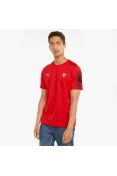 CAMISETA PUMA SCUDERIA FERRARI RACE T7 MASCULINA - Vermelho CAMISETA PUMA SCUDERIA FERRARI RACE T7 MASCULINA - Vermelho