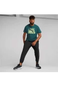 CAMISETA PUMA SLOGAN CAT TEE MASCULINA - Verde