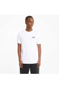 CAMISETA PUMA SMALL LOGO TEE MASCULINA - Branco CAMISETA PUMA SMALL LOGO TEE MASCULINA - Branco