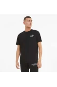 CAMISETA PUMA SMALL LOGO TEE MASCULINA - Preto CAMISETA PUMA SMALL LOGO TEE MASCULINA - Preto