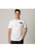 CAMISETA PUMA STYLE ATHLETICS MASCULINA - Branco CAMISETA PUMA STYLE ATHLETICS MASCULINA - Branco