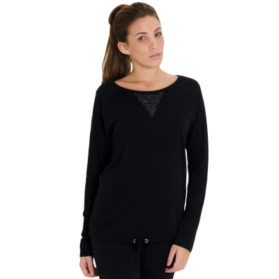 CAMISETA PUMA STYLE BETTER LIGHTWEIGHT MANGA LONGA FEMININA - Preto