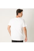 CAMISETA PUMA TRACK TEE MASCULINA - Branco CAMISETA PUMA TRACK TEE MASCULINA - Branco