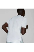 CAMISETA PUMA TRAIN JACQUARD SS TEE MASCULINA - Branco CAMISETA PUMA TRAIN JACQUARD SS TEE MASCULINA - Branco