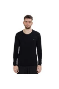 CAMISETA RAINHA BANFF MANGA LONGA MASCULINA - Preto