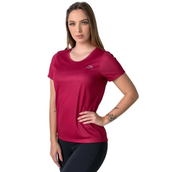 CAMISETA RAINHA BÁSICA CLASSIC FEMININA - Bordo
