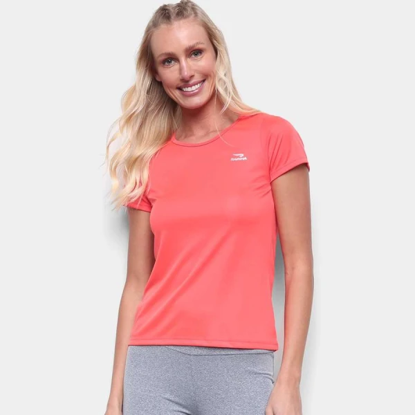 CAMISETA RAINHA BÁSICA CLASSIC FEMININA - Laranja