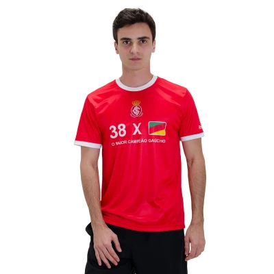 CAMISETA REEBOK INTER GAUCHÃO 2008 MASCULINA - Vermelho