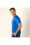CAMISETA SPEEDO BASIC INTERLOCK UV50 MASCULINA - Azul CAMISETA SPEEDO BASIC INTERLOCK UV50 MASCULINA - Azul