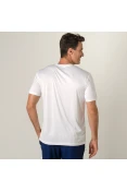 CAMISETA SPEEDO BASIC INTERLOCK UV50 MASCULINA - Branco CAMISETA SPEEDO BASIC INTERLOCK UV50 MASCULINA - Branco